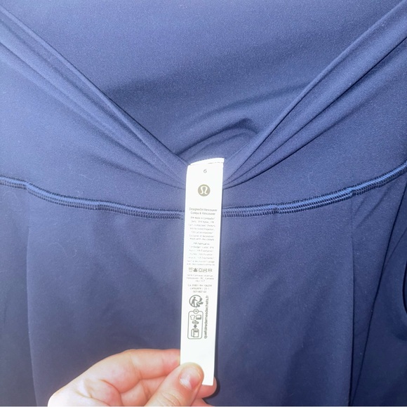 Lululemon $128 Retail Align™ Palazzo Pant Regular 32” Inseam in True Navy Size 6 - Picture 10 of 10